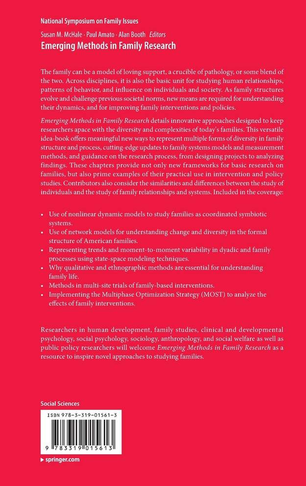 Emerging Methods in Family Research