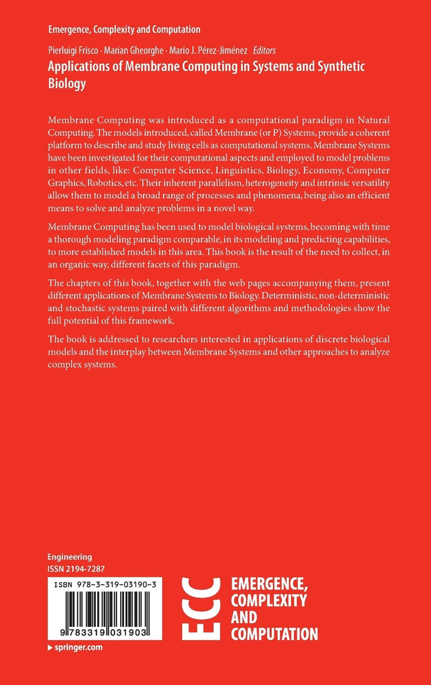 Applications of Membrane Computing in Systems and Synthetic Biology