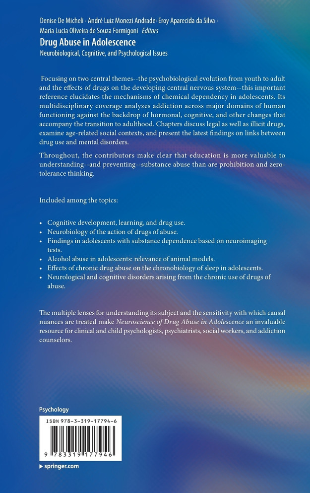 Drug Abuse in Adolescence