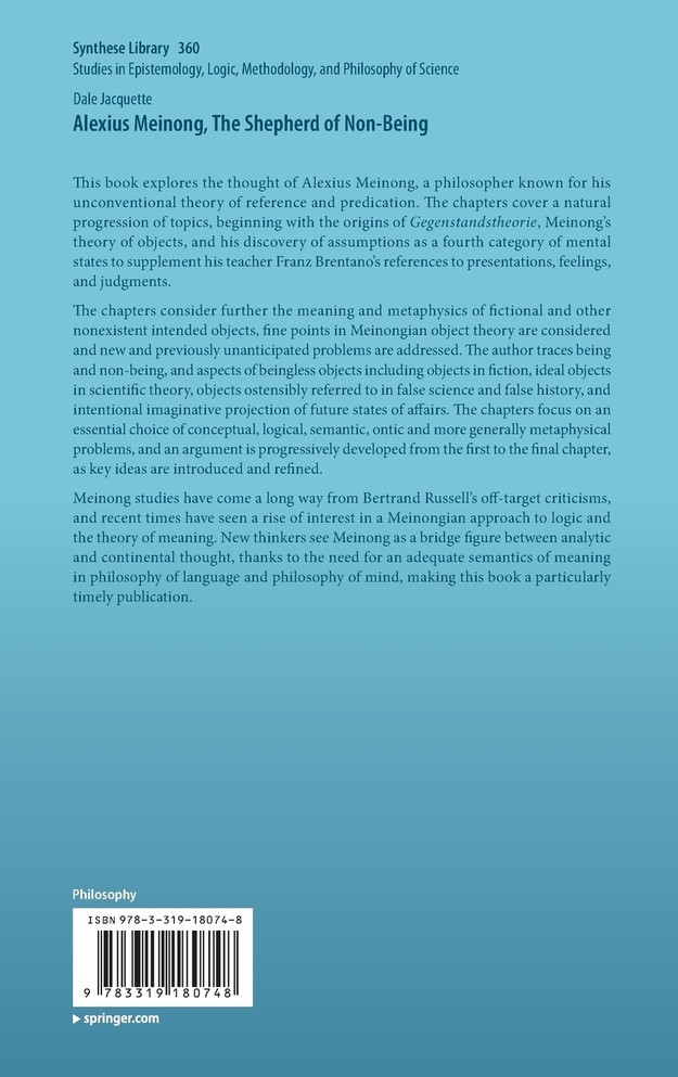 Alexius Meinong, The Shepherd of Non-Being