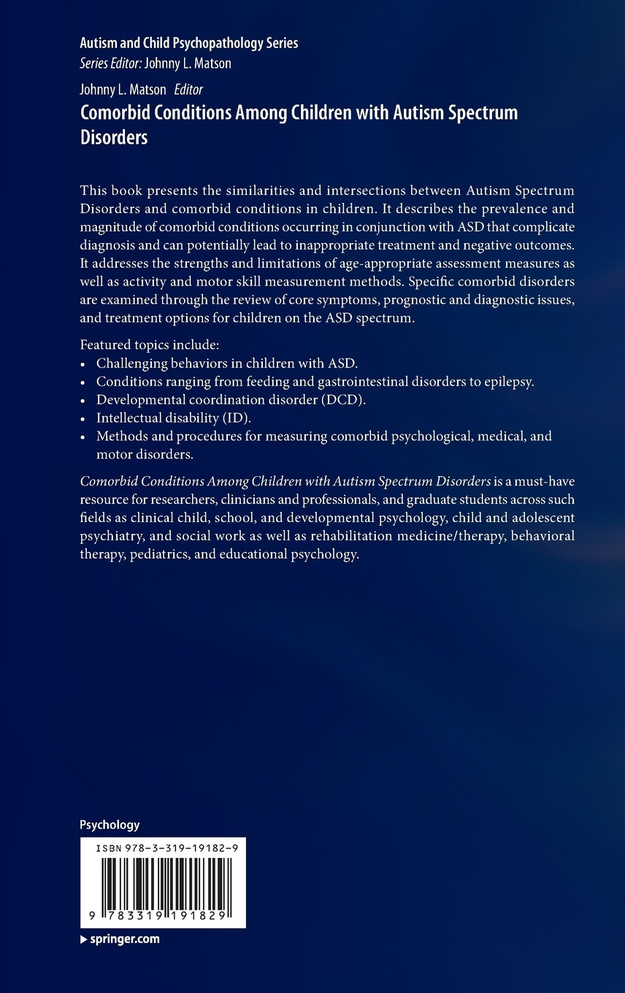 Comorbid Conditions Among Children with Autism Spectrum Disorders