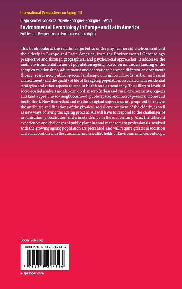 Environmental Gerontology in Europe and Latin America