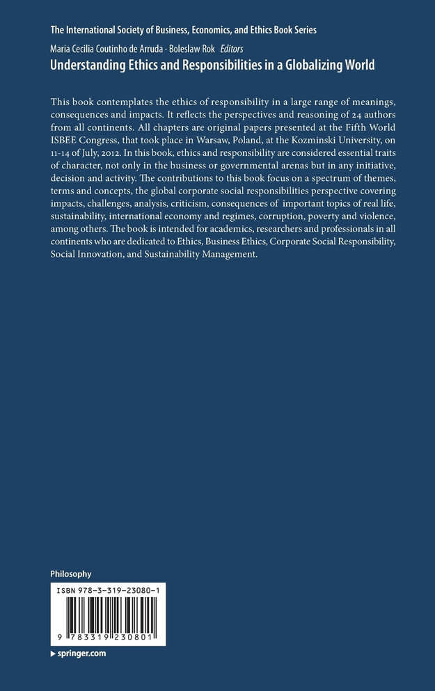 Understanding Ethics and Responsibilities in a Globalizing World