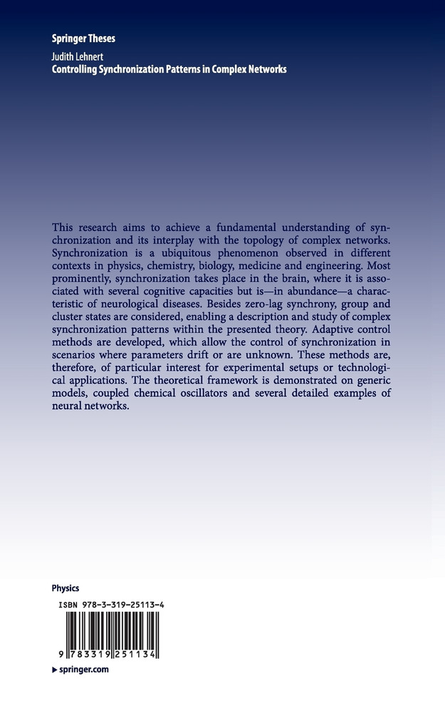 Controlling Synchronization Patterns in Complex Networks