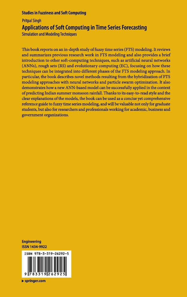Applications of Soft Computing in Time Series Forecasting