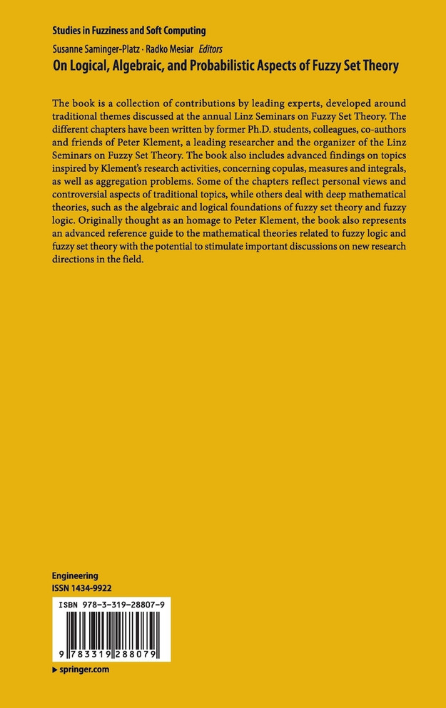 On Logical, Algebraic, and Probabilistic Aspects of Fuzzy Set Theory