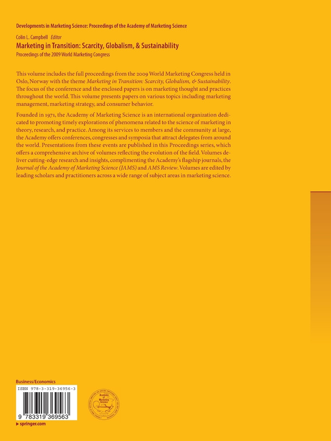 Marketing in Transition