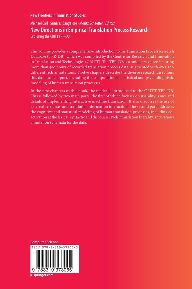 New Directions in Empirical Translation Process Research