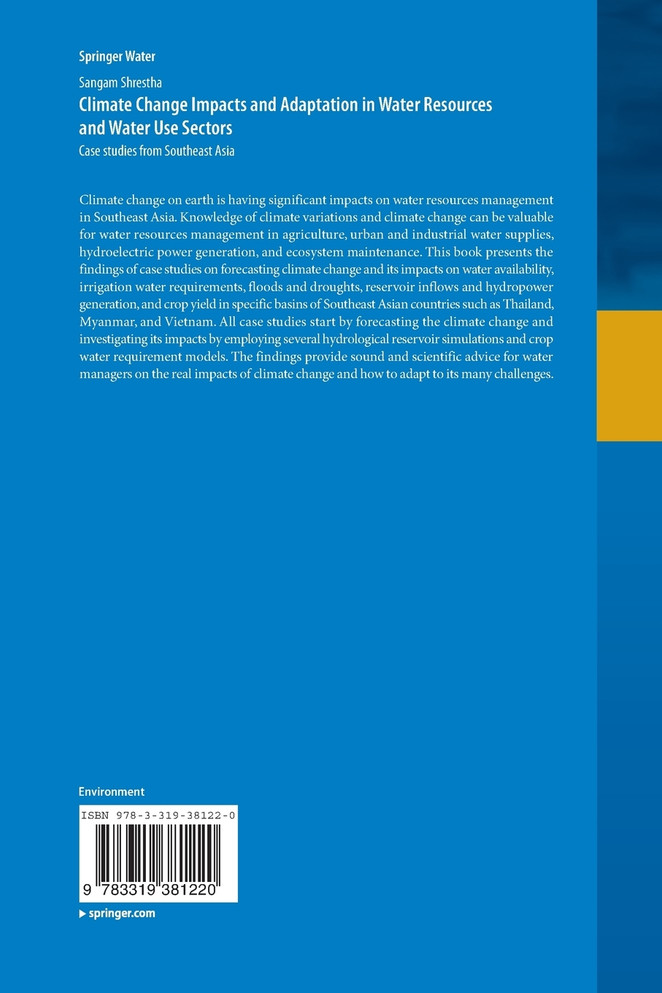 Climate Change Impacts and Adaptation in Water Resources and Water Use Sectors
