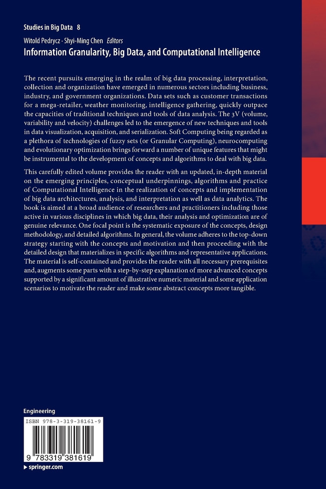 Information Granularity, Big Data, and Computational Intelligence