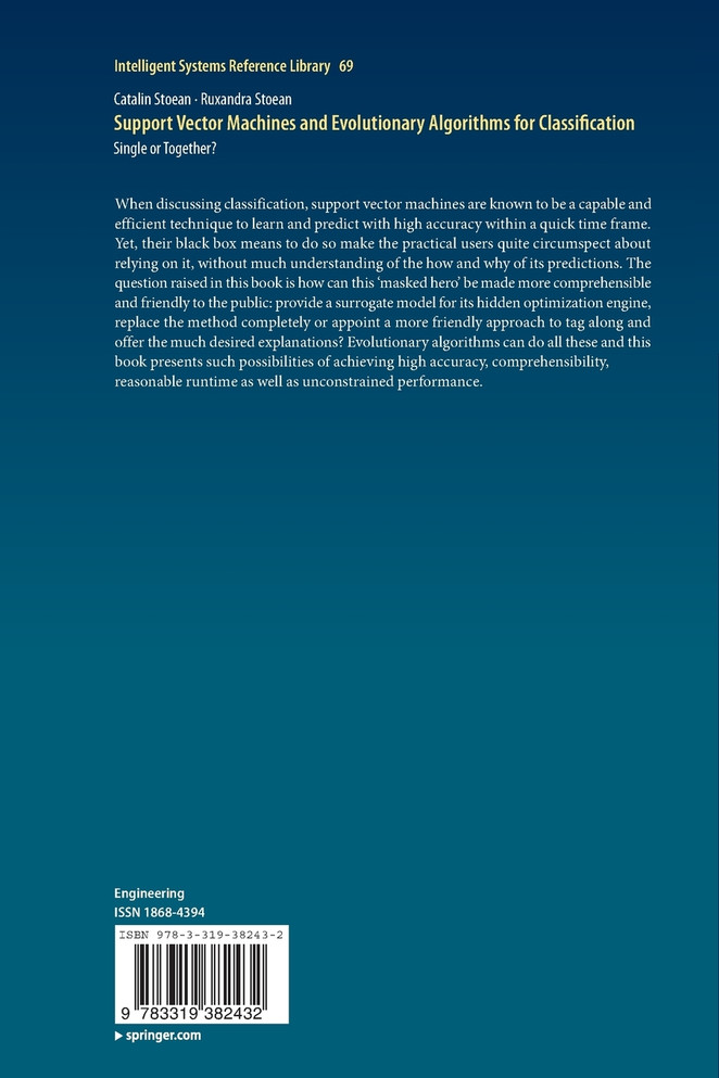 Support Vector Machines and Evolutionary Algorithms for Classification