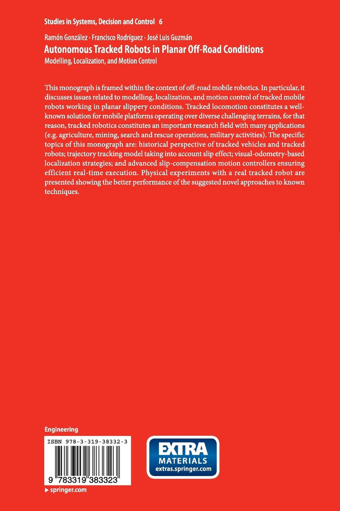 Autonomous Tracked Robots in Planar Off-Road Conditions