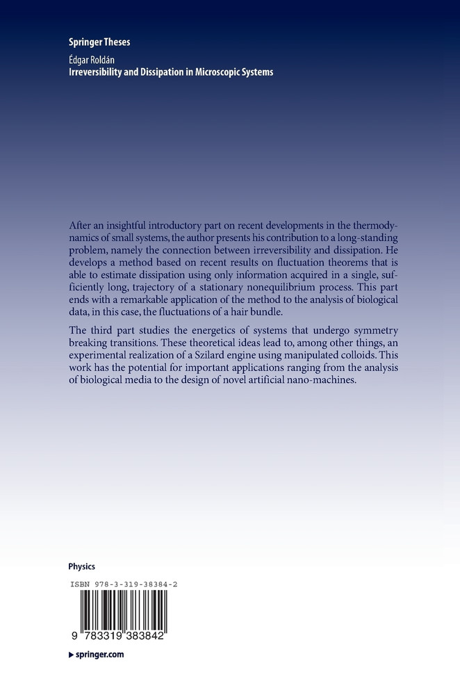 Irreversibility and Dissipation in Microscopic Systems