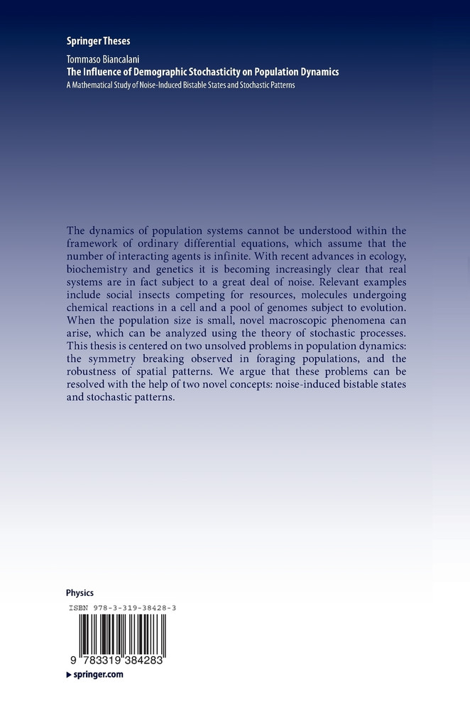 The Influence of Demographic Stochasticity on Population Dynamics