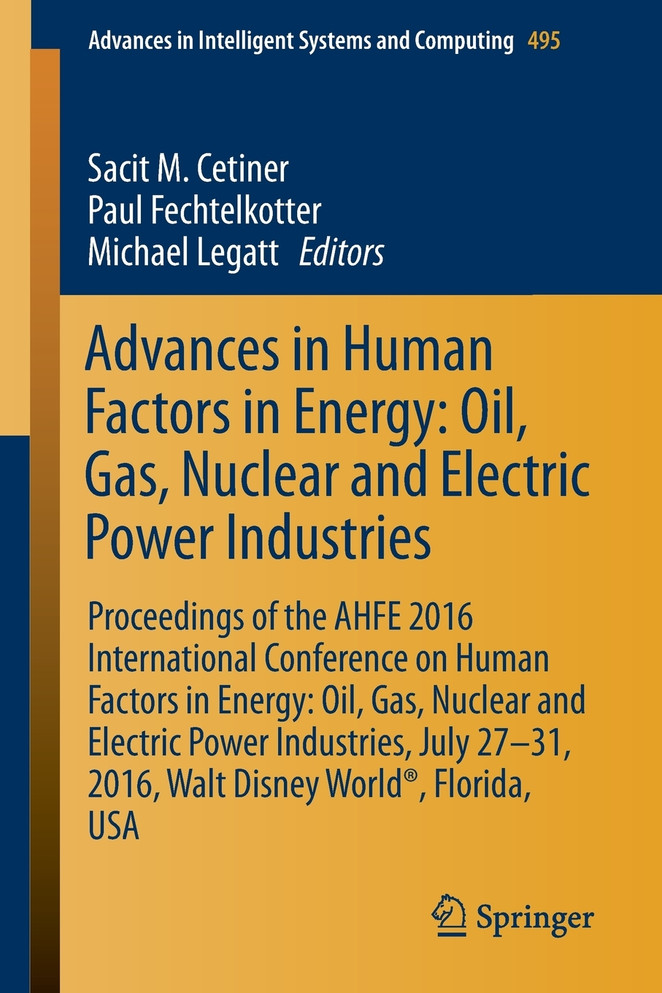 Advances in Human Factors in Energy