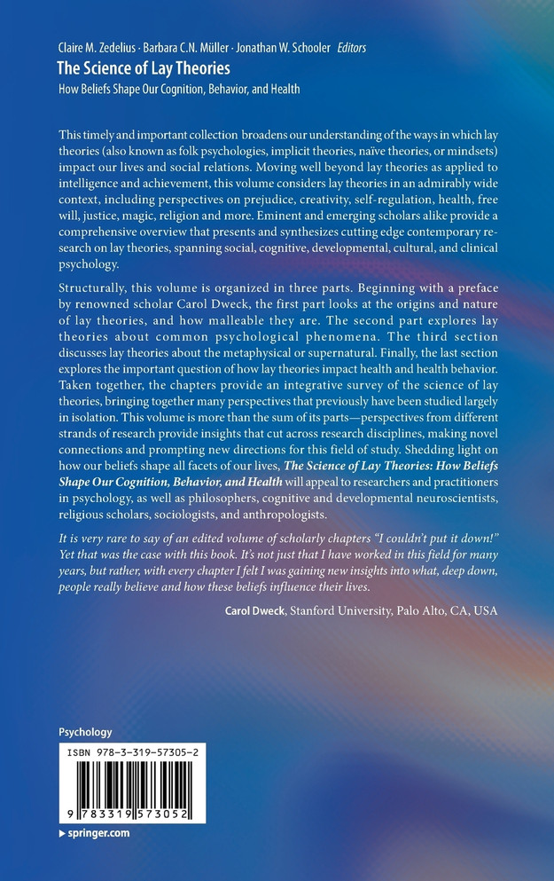 The Science of Lay Theories