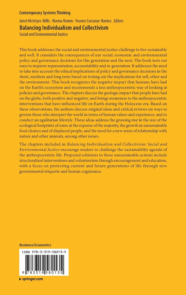 Balancing Individualism and Collectivism