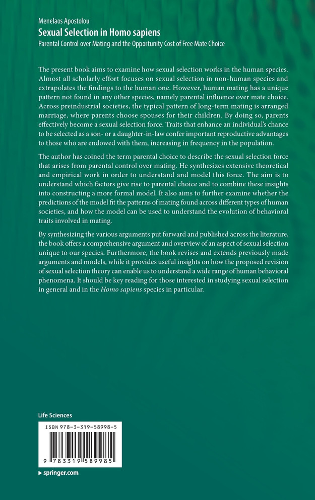 Sexual Selection in Homo sapiens