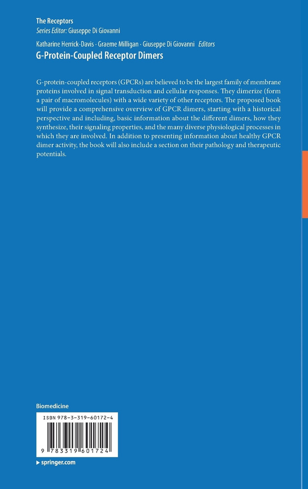 G-Protein-Coupled Receptor Dimers