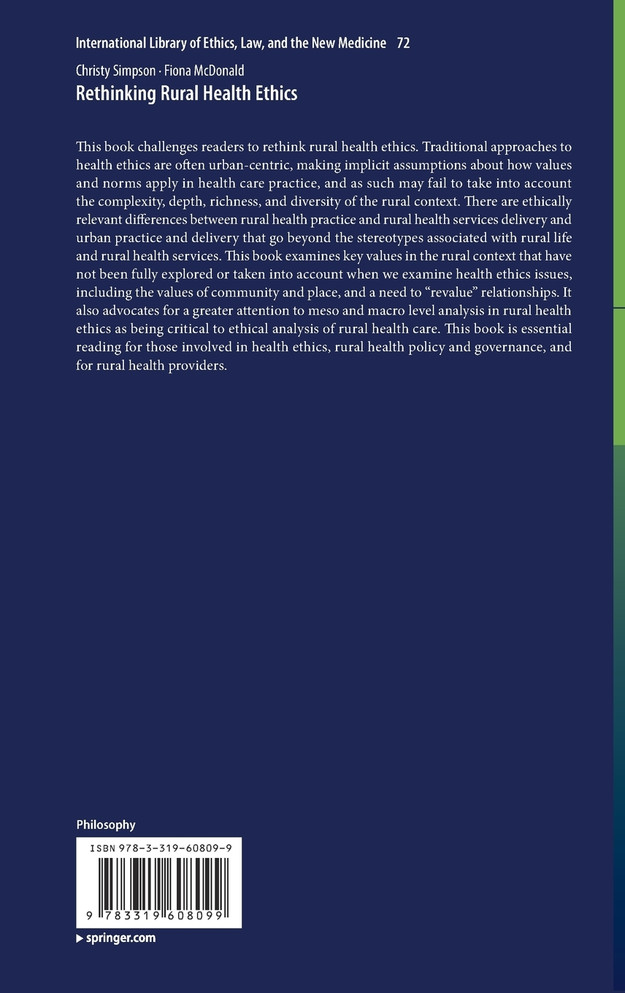 Rethinking Rural Health Ethics