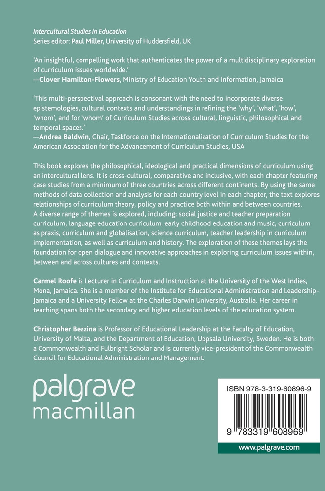 Intercultural Studies of Curriculum