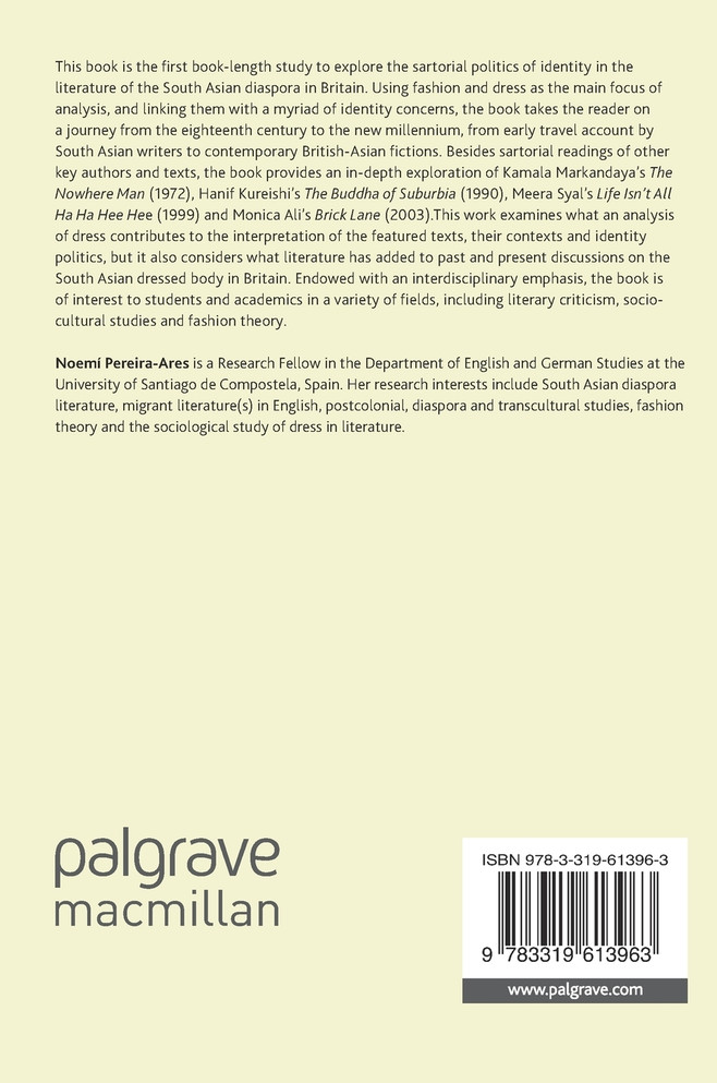 Fashion, Dress and Identity in South Asian Diaspora Narratives