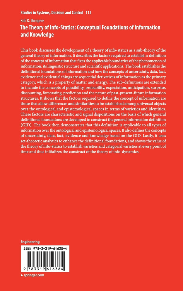 The Theory of Info-Statics