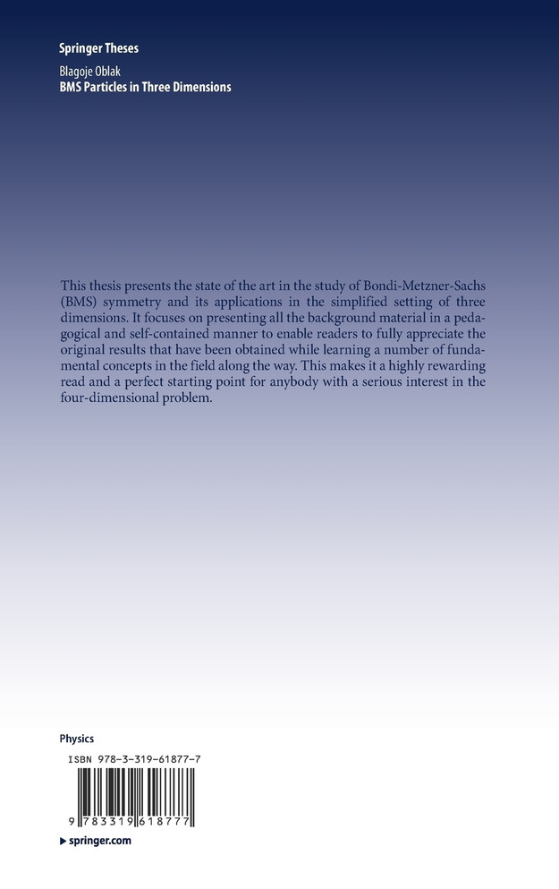 BMS Particles in Three Dimensions