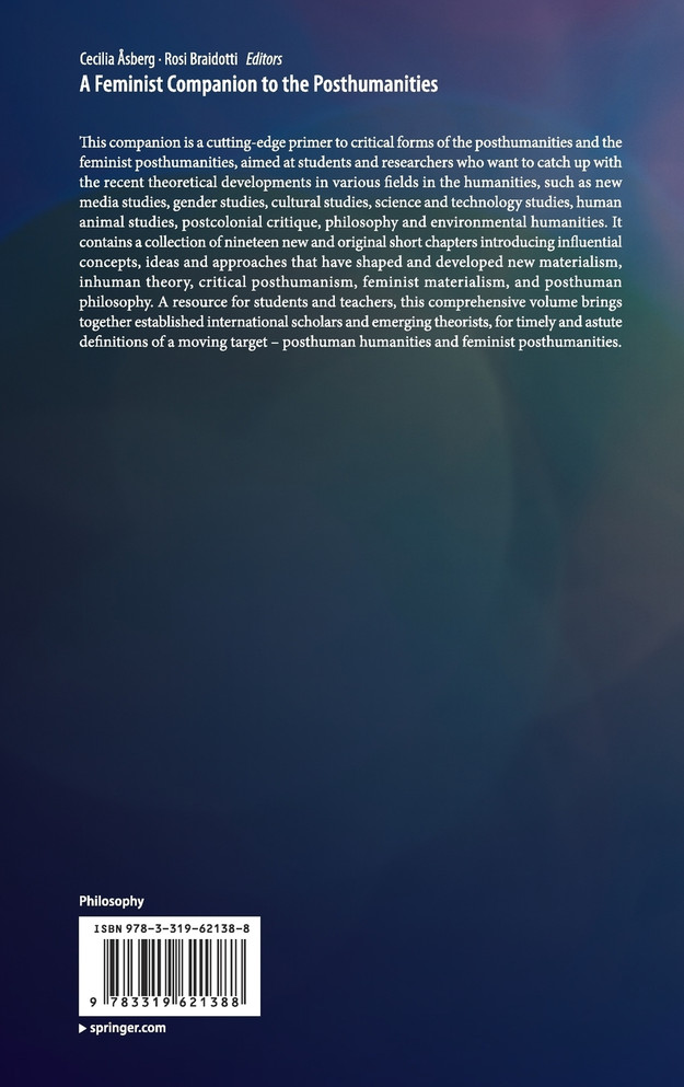 A Feminist Companion to the Posthumanities