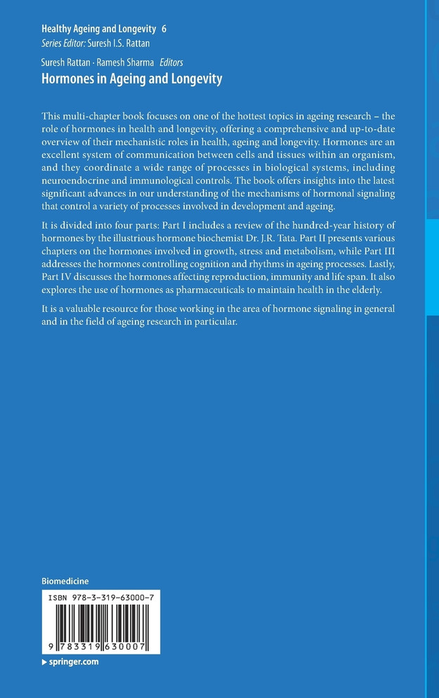 Hormones in Ageing and Longevity