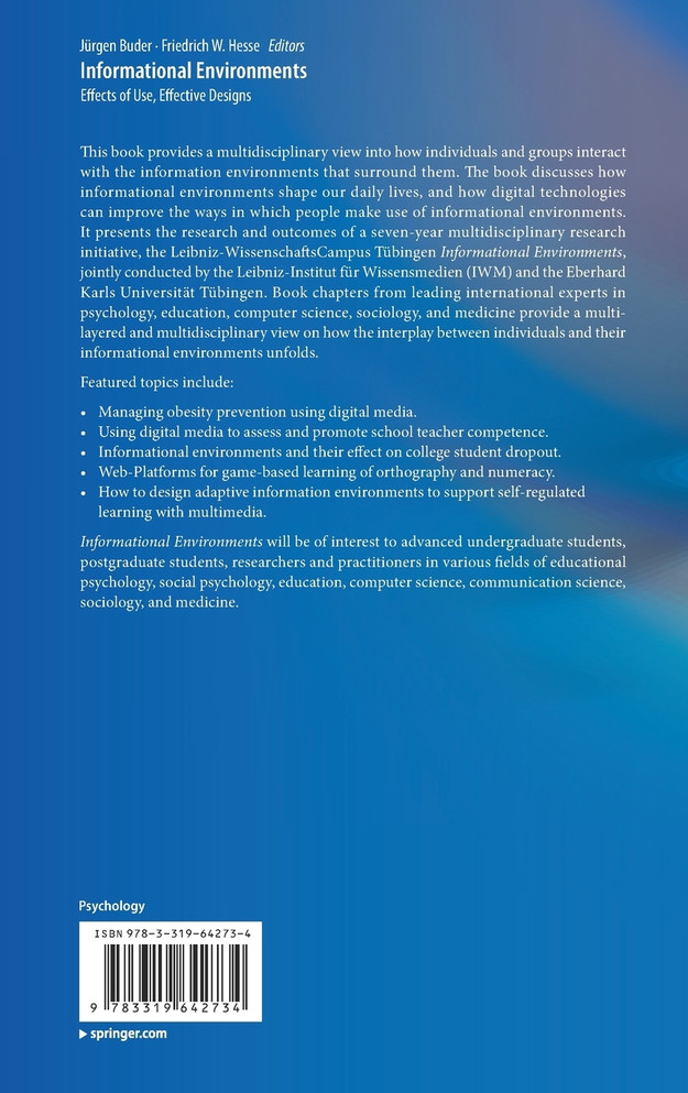 Informational Environments