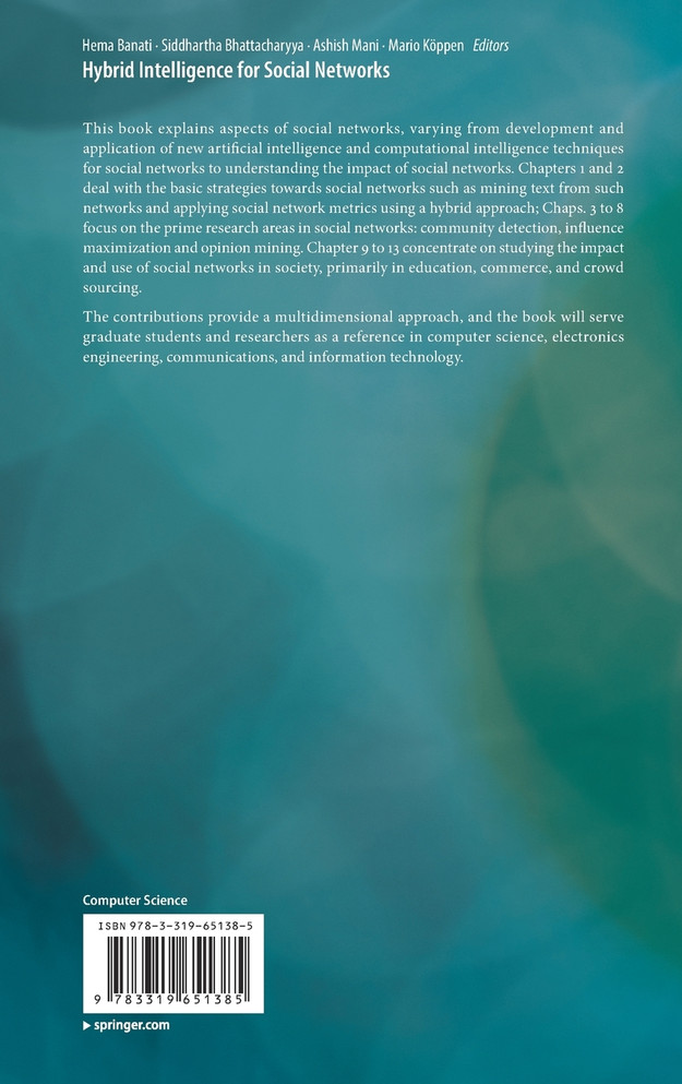 Hybrid Intelligence for Social Networks
