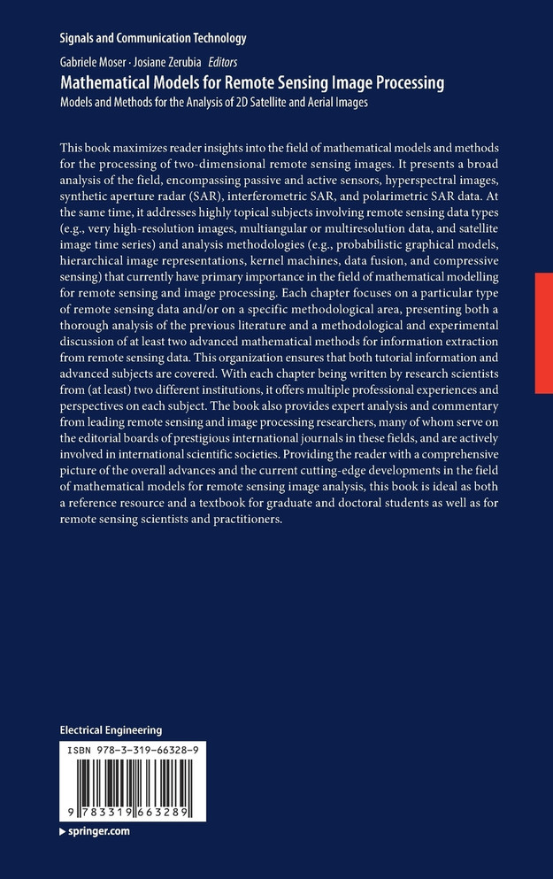 Mathematical Models for Remote Sensing Image Processing