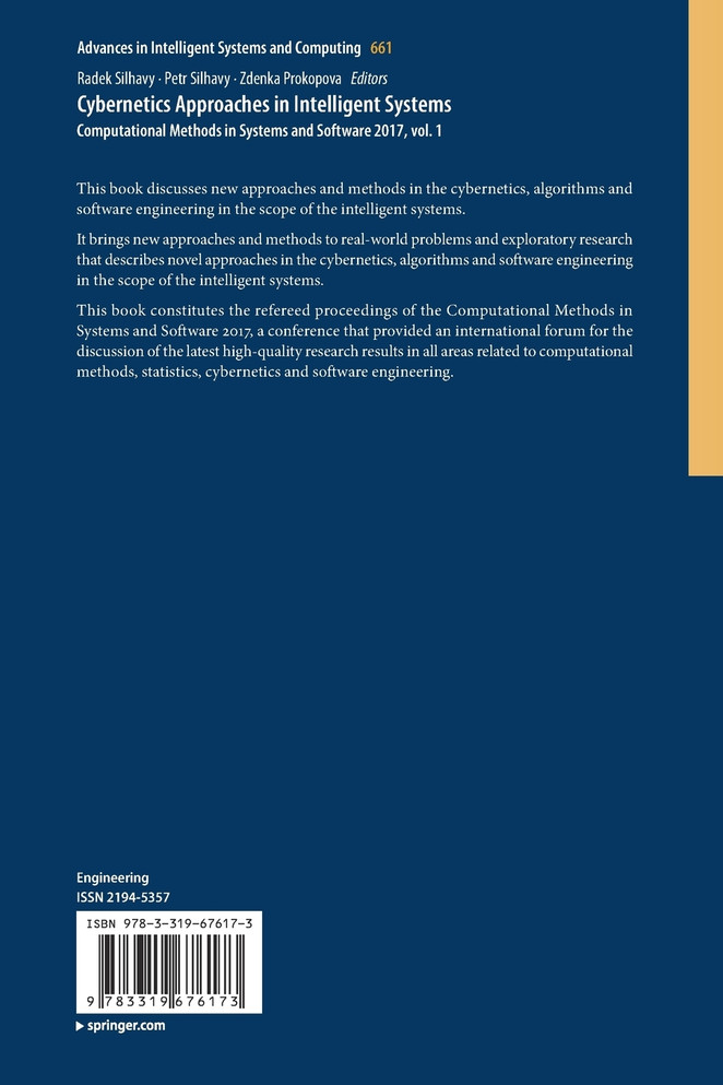 Cybernetics Approaches in Intelligent Systems