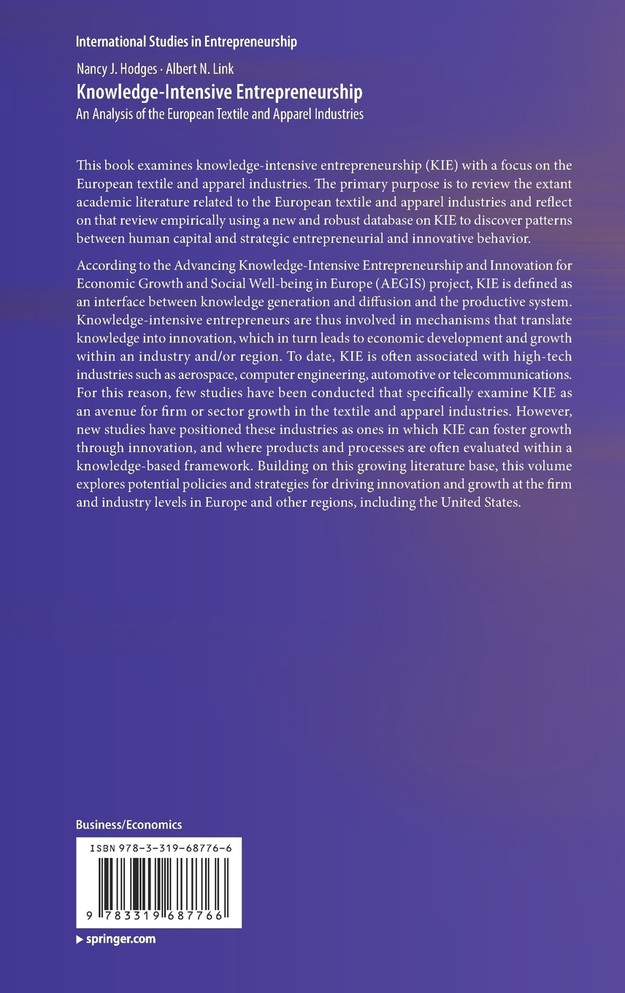 Knowledge-Intensive Entrepreneurship