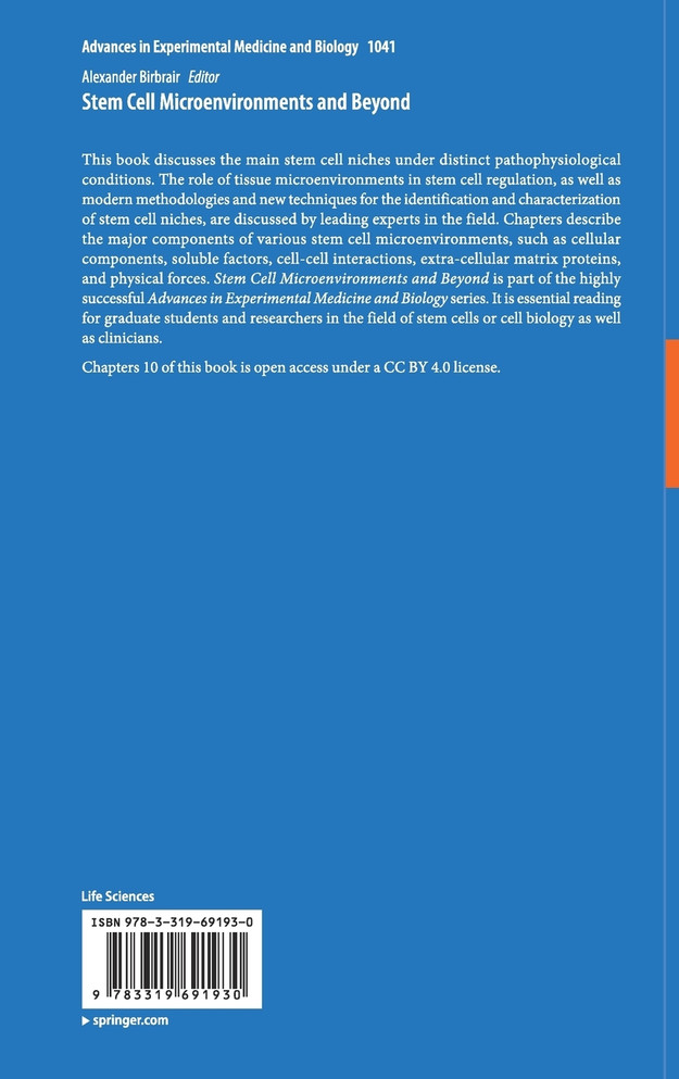 Stem Cell Microenvironments and Beyond