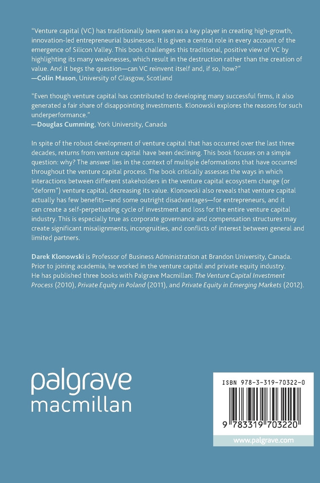 The Venture Capital Deformation