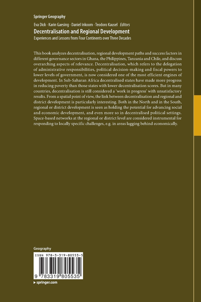 Decentralisation and Regional Development