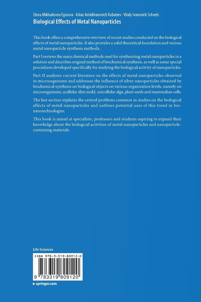 Biological Effects of Metal Nanoparticles