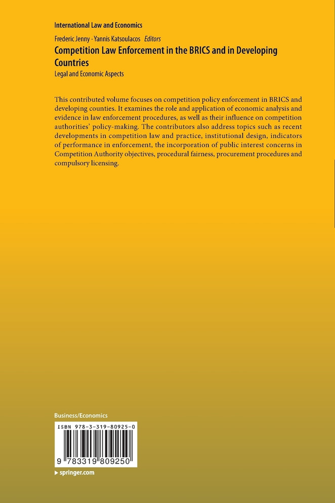 Competition Law Enforcement in the BRICS and in Developing Countries
