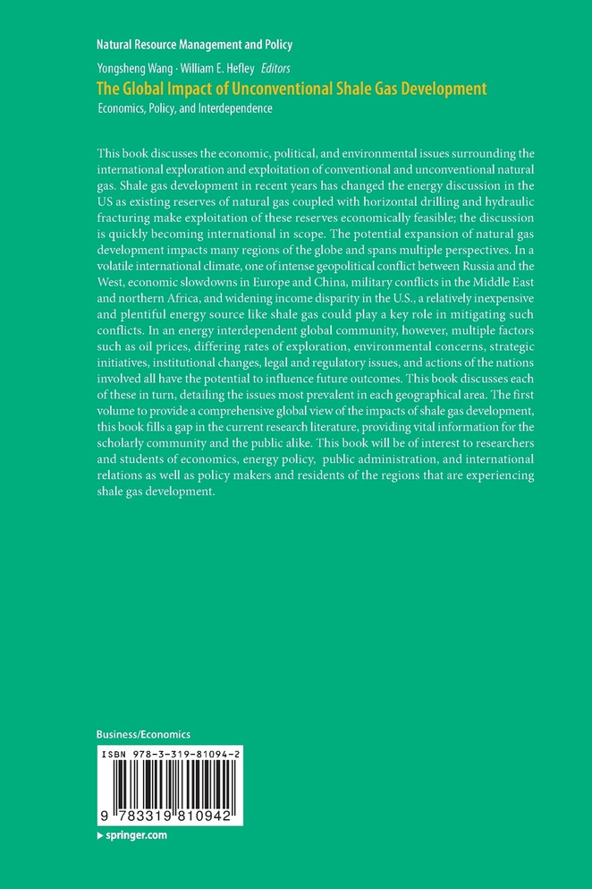 The Global Impact of Unconventional Shale Gas Development
