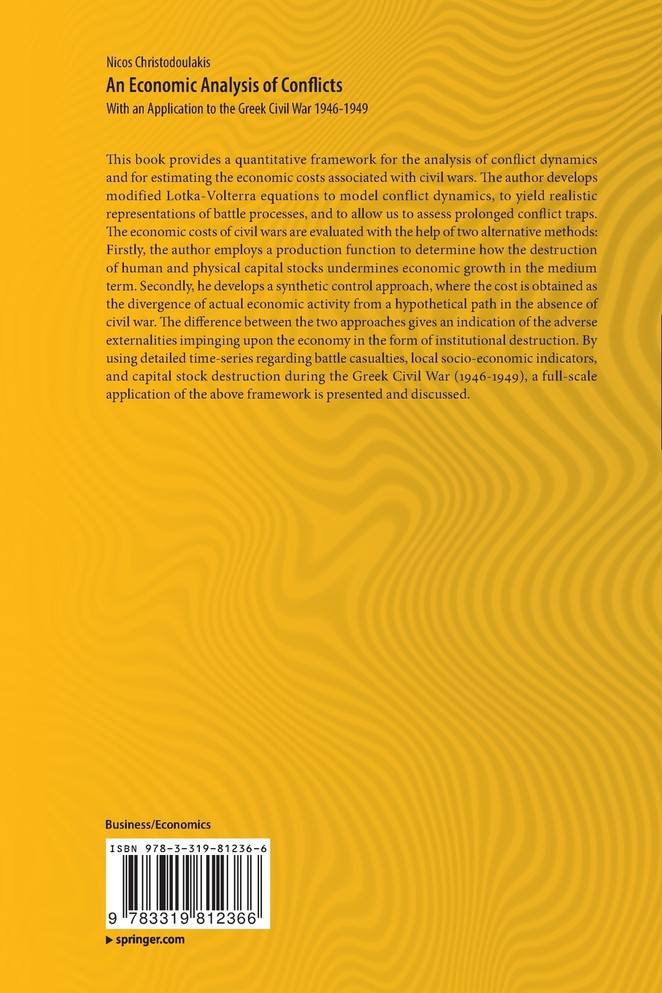 An Economic Analysis of Conflicts