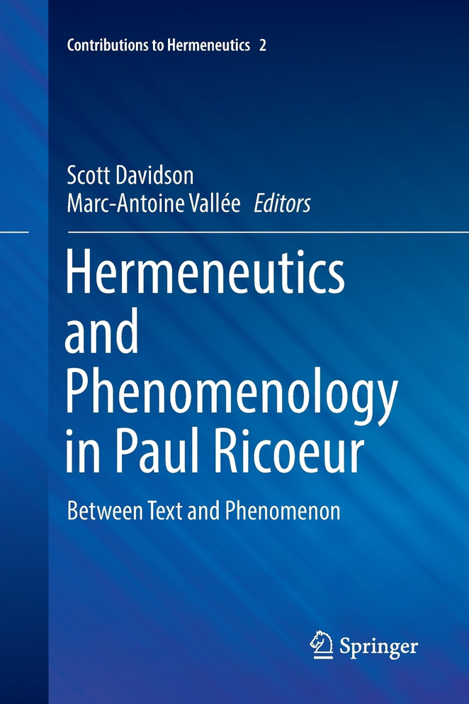 Hermeneutics and Phenomenology in Paul Ricoeur