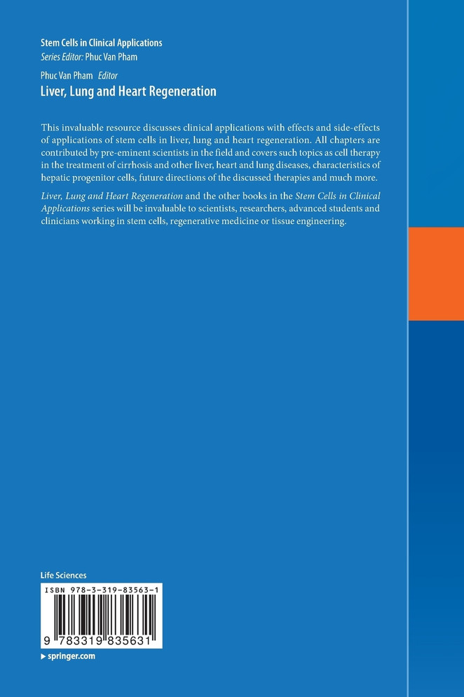 Liver, Lung and Heart Regeneration