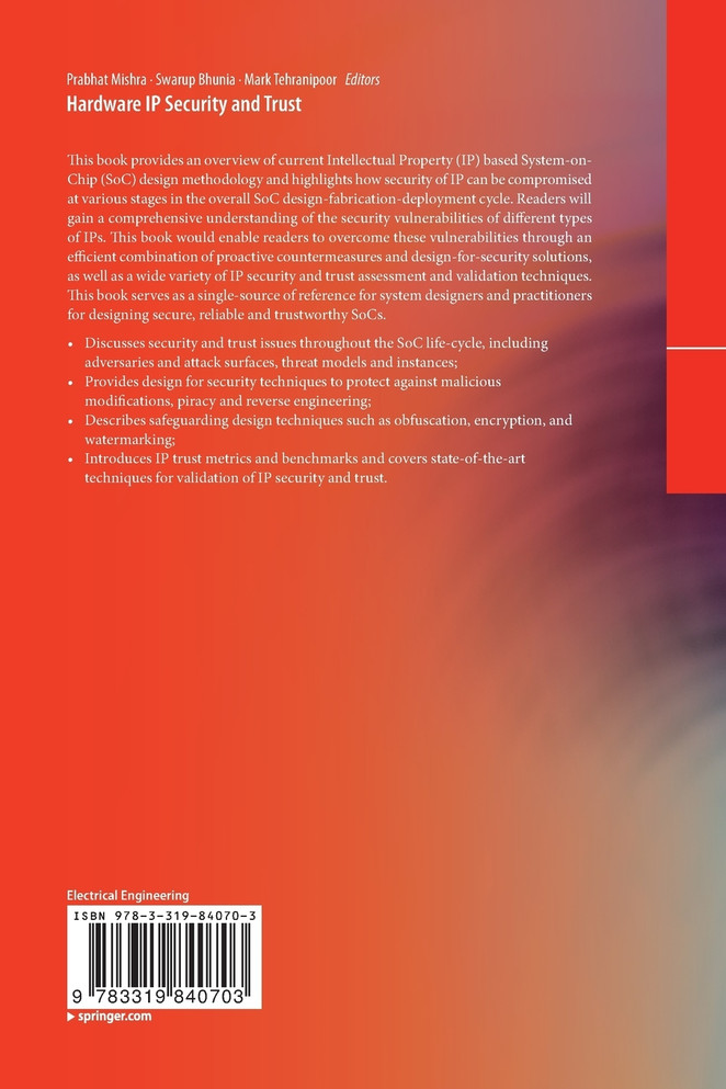 Hardware IP Security and Trust