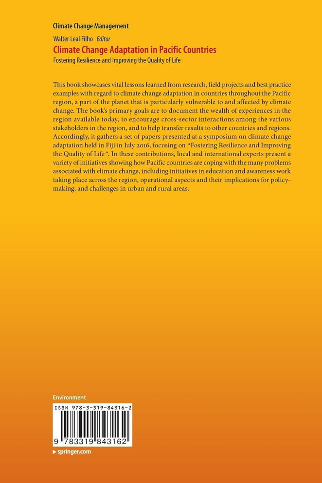 Climate Change Adaptation in Pacific Countries