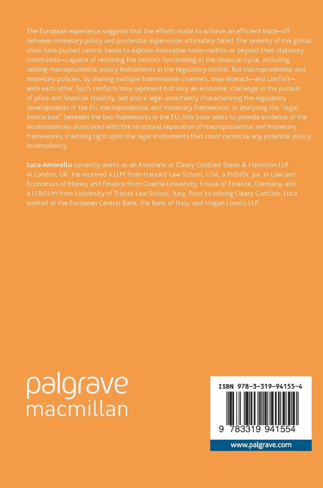 Macroprudential Banking Supervision & Monetary Policy