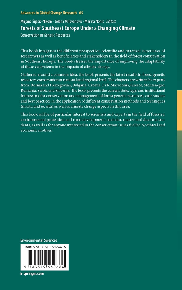 Forests of Southeast Europe Under a Changing Climate