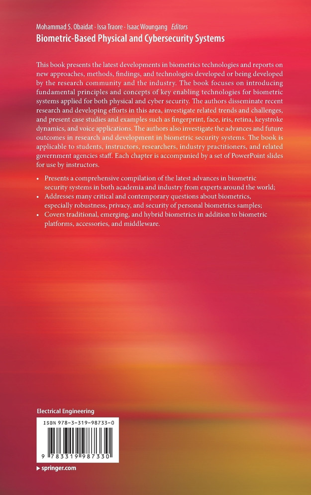 Biometric-Based Physical and Cybersecurity Systems