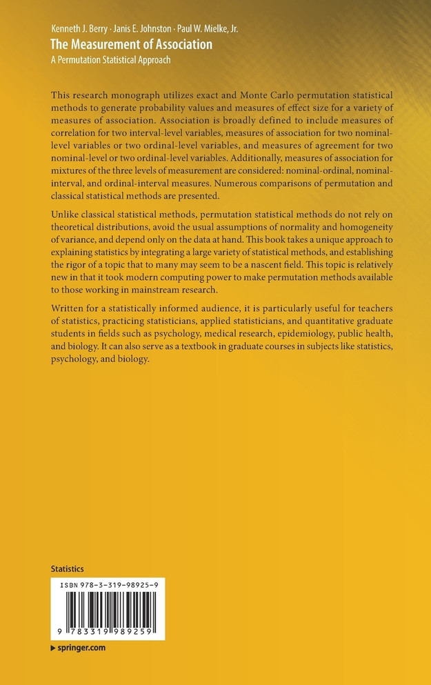 The Measurement of Association